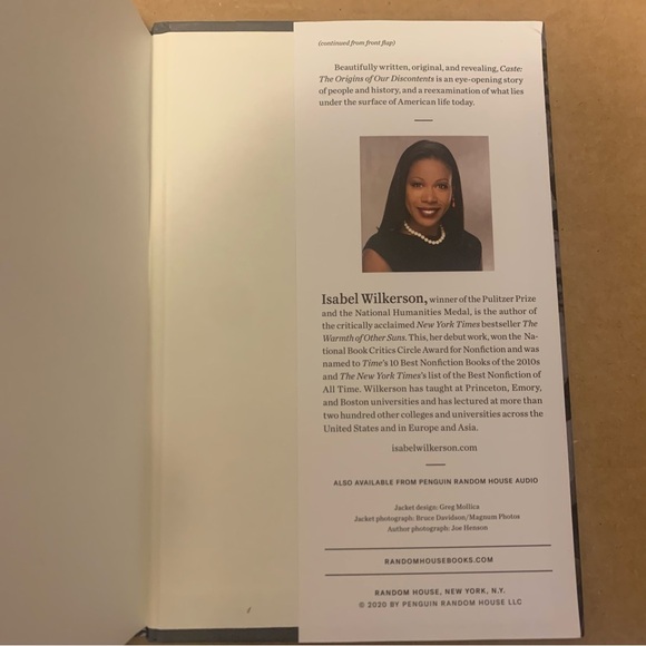 Non-Fiction Book - Caste by Isabel Wilkerson - Picture 4 of 4